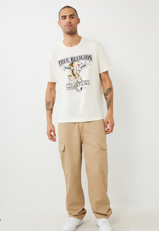 TRUE RELIGION RELAXED TIGER TEE