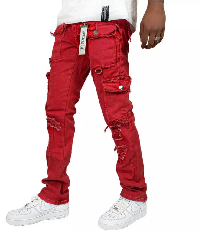 PREME "STACKED" JEANS STYLE #170826