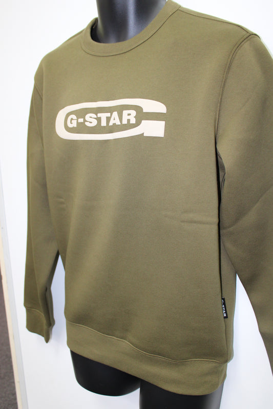 G-STAR LOGO PULL-OVER SWEATER STYLE #171460